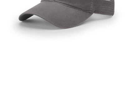 Richardson Garment Washed Trucker 111 Charcoal OSFA