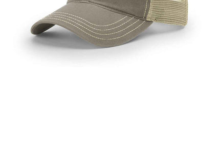 Richardson Garment Washed Trucker 111 Driftwood Khaki OSFA