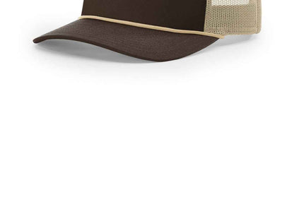 Richardson FivePanel with Rope 112FPR Brown Khaki Khaki OSFA