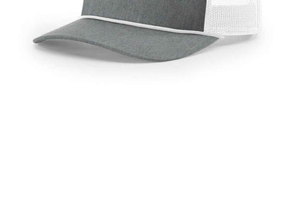 Richardson FivePanel with Rope 112FPR Heather Grey White White OSFA