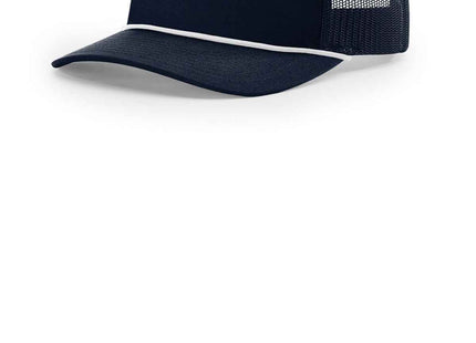 Richardson FivePanel with Rope 112FPR Navy White OSFA