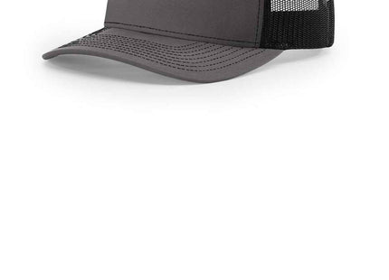 Richardson FivePanel Trucker 112FP Charcoal Black OSFA