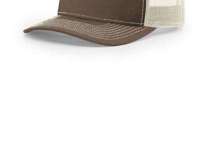 Richardson FivePanel Trucker 112FP Chocolate Chip Birch OSFA