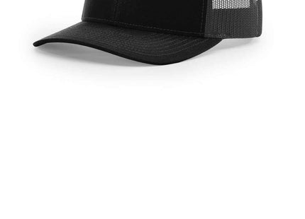 Richardson 112+ RFlex Adjustable Trucker 112PL Black Graphite OSFA