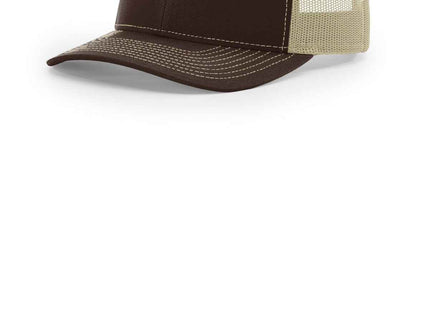 Richardson 112+ RFlex Adjustable Trucker 112PL Brown Khaki OSFA
