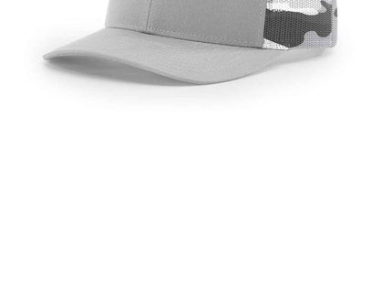 Richardson Printed Mesh Trucker 112PM Silver Grey Camo OSFA