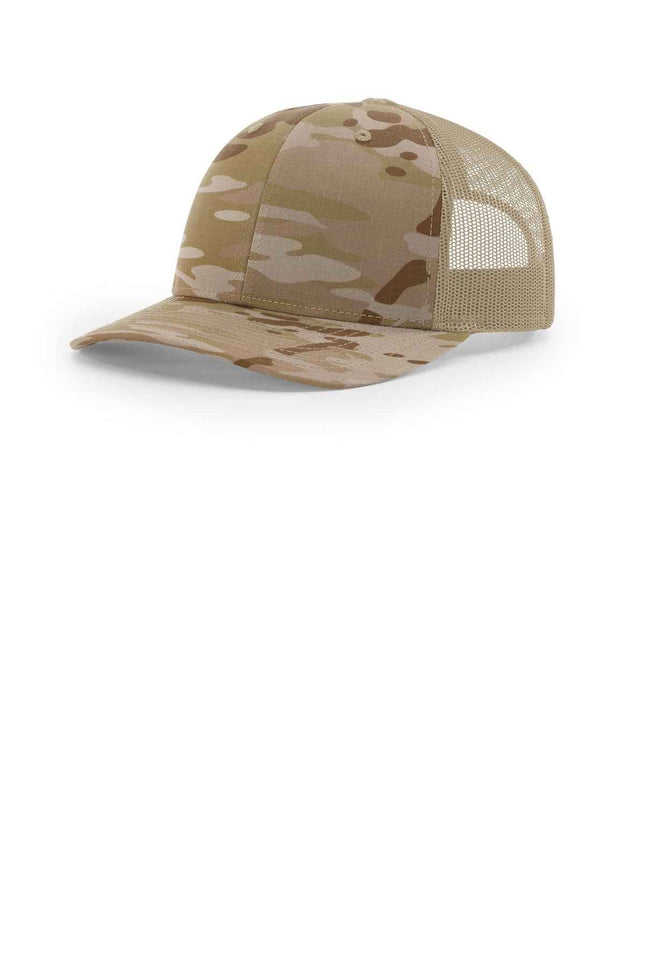 Richardson Printed Tactical Trucker 112PT Multicam Arid Tan OSFA