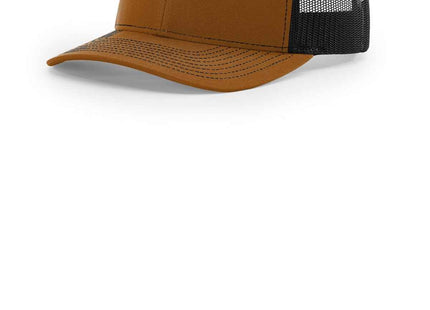 Richardson Trucker Cap 112 Caramel Black OSFA