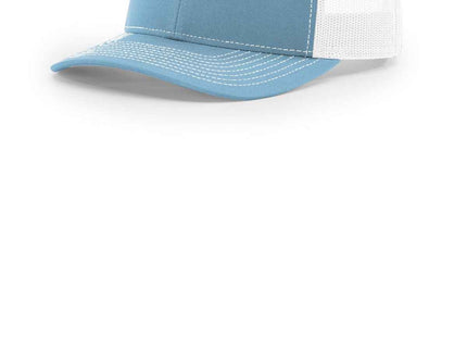 Richardson Trucker Cap 112 Columbia Blue White OSFA