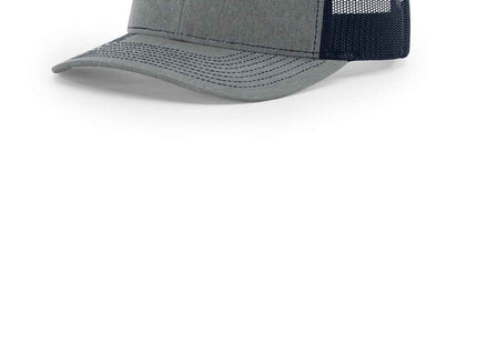 Richardson Trucker Cap 112 Heather Grey Navy OSFA