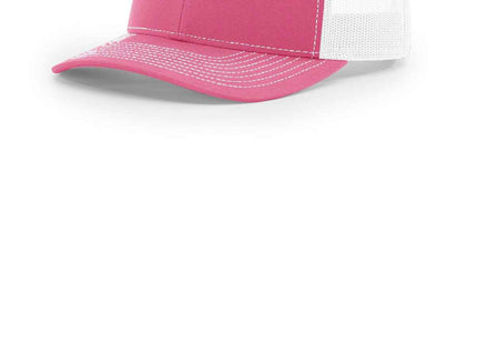 Richardson Trucker Cap 112 Hot Pink White OSFA