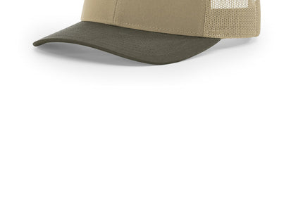 Richardson Trucker Cap 112 Khaki Khaki Chocolate Chip OSFA