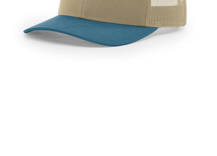 Richardson Trucker Cap 112 Khaki Khaki Legion Blue OSFA