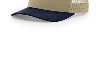 Richardson Trucker Cap 112 Khaki Khaki Navy OSFA