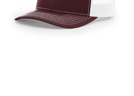 Richardson Trucker Cap 112 Maroon White OSFA