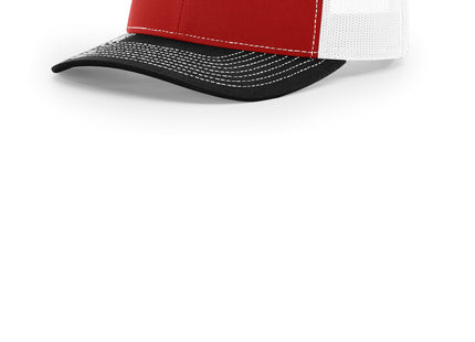 Richardson Trucker Cap 112 Red White Black OSFA