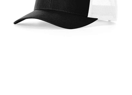 Richardson Low Pro Trucker 115 Black White M L