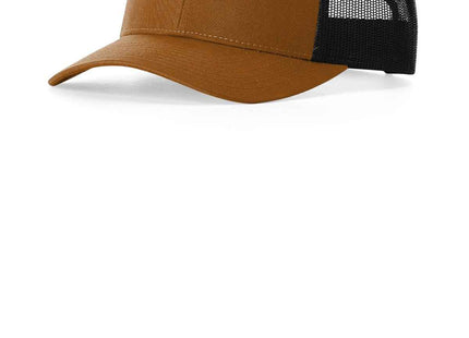 Richardson Low Pro Trucker 115 Caramel Black M L