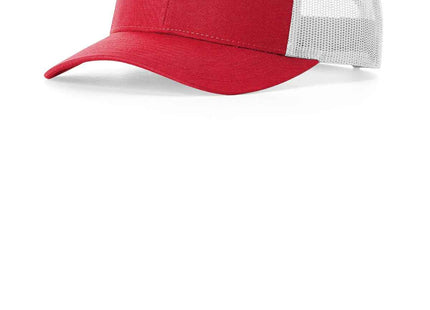 Richardson Low Pro Trucker 115 Red Heather Light Grey M L