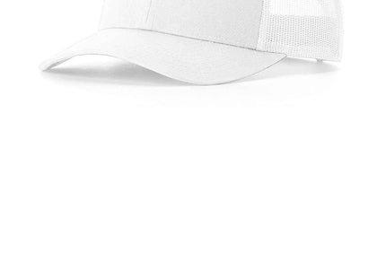 Richardson Low Pro Trucker 115 White M L