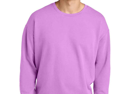 Comfort Colors Lightweight Crewneck Sweatshirt 1466 Neon Violet
