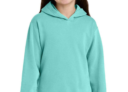 Comfort Colors Youth Lightweight Hooded Sweatshirt 1467Y Chalky Mint