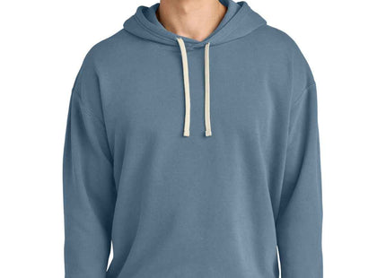 Comfort Colors Lightweight Hooded Sweatshirt 1467 Blue Jean