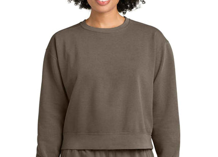 Comfort Colors Women's MidLength Crewneck Sweatshirt 1566L Espresso
