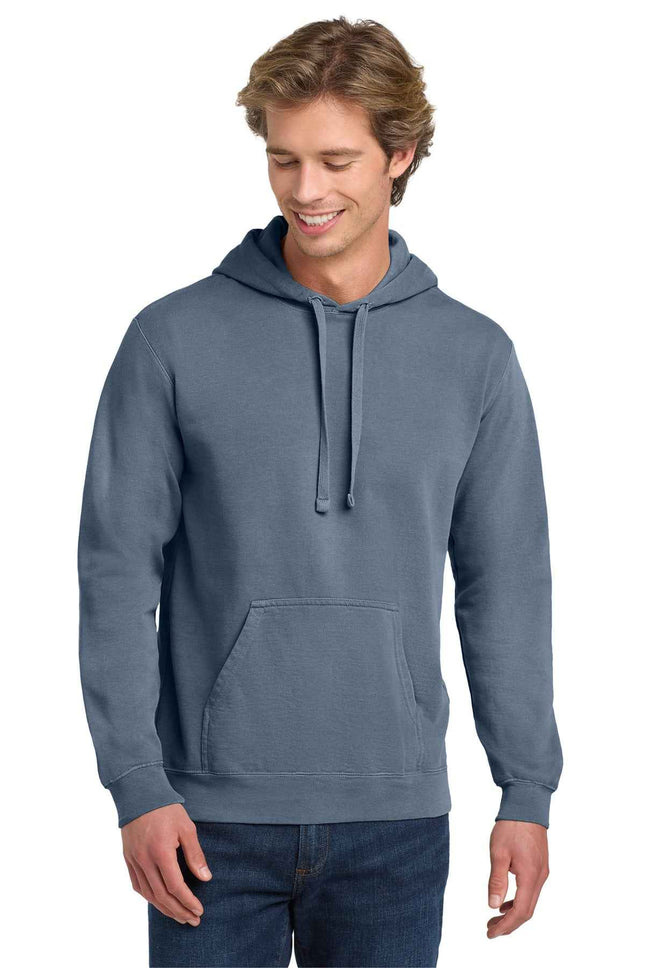 COMFORT COLORS Ring Spun Hooded Sweatshirt 1567 Blue Jean