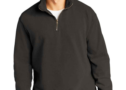 COMFORT COLORS Ring Spun 1/4Zip Sweatshirt 1580 Pepper