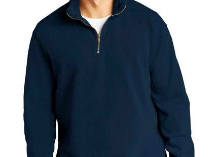 COMFORT COLORS Ring Spun 1/4Zip Sweatshirt 1580 True Navy