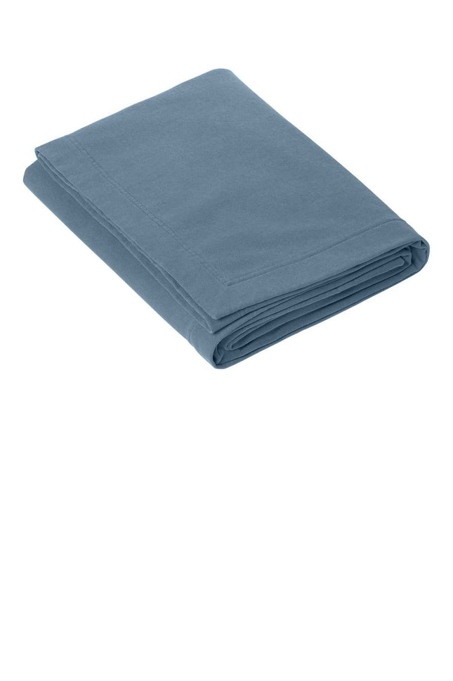 Comfort Colors Fleece Dorm Blanket 15BT Blue Jean OSFA