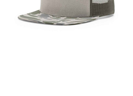 Richardson Printed 7Panel Trucker 168P Marsh Duck Camo Loden OSFA
