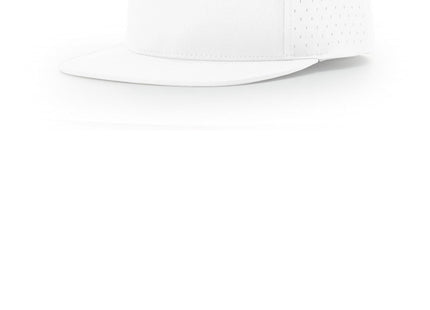 Richardson Cannon 7Panel Flatbill 169 White OSFA