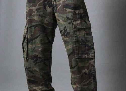 Men's Premium Military Camouflage Combat Cargo Pants Camouflage