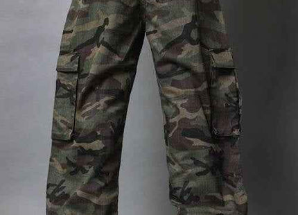 Men's Premium Military Camouflage Combat Cargo Pants
