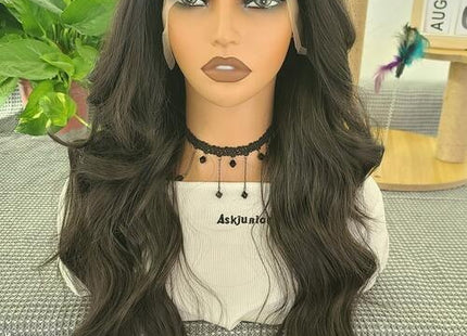 Women's Premium Black Brown Lace Front Synthetic Wig