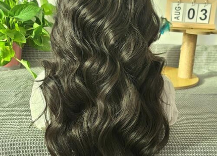 Women's Premium Black Brown Lace Front Synthetic Wig