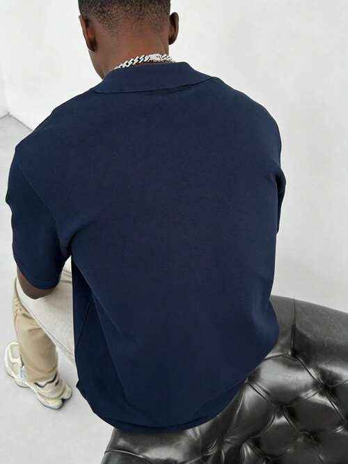 Men's Premium Colorblock Polo Shirt