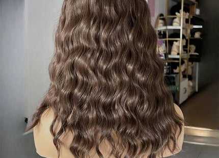Women's Premium Chocolate Brown Short Curly Lace Front Wig