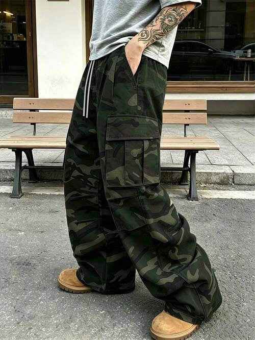 Men's Premium Camouflage Cargo Pants Camouflage