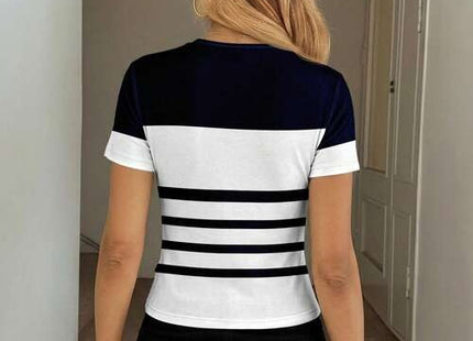 Women's Premium Fitted Round Neck Short Sleeve T-Shirt