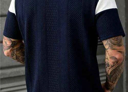 Men's Premium Color Block Short Sleeve T-Shirt