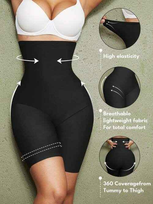 Women's Premium High Waist Seamless Shaping Panties