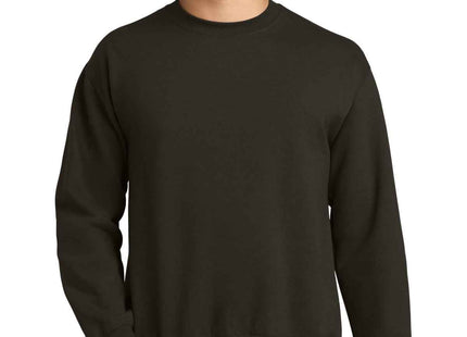 Gildan Heavy Blend Crewneck Sweatshirt 18000 Dark Chocolate