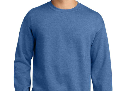 Gildan Heavy Blend Crewneck Sweatshirt 18000 Heather Deep Royal
