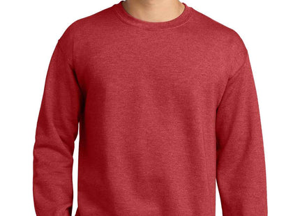 Gildan Heavy Blend Crewneck Sweatshirt 18000 Heather Scarlet Red