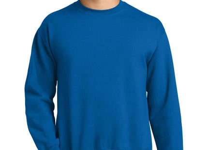 Gildan Heavy Blend Crewneck Sweatshirt 18000 Neon Blue