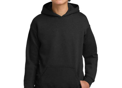 Gildan Youth Heavy Blend Hooded Sweatshirt 18500B Black
