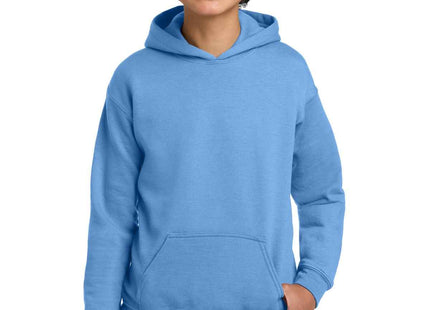 Gildan Youth Heavy Blend Hooded Sweatshirt 18500B Carolina Blue